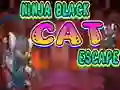 Spil Ninja Black Cat Escape online