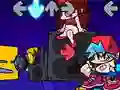 Spil Friday Night Funkin vs Geometry Dash online