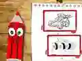 Spil Back To School Cars Coloring Book online