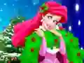 Spil Ariel The Little Mermaid Christmas Dres Up online