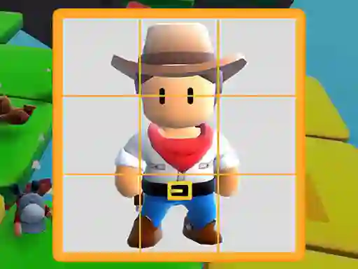 Spil Stumble Boys Sliding Puzzle online