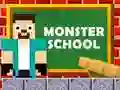 Spil Herobrine vs Monster School online