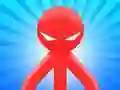 Spil Red Stickman vs Monster School online