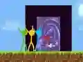 Spil Stickman Parkour Skyland online