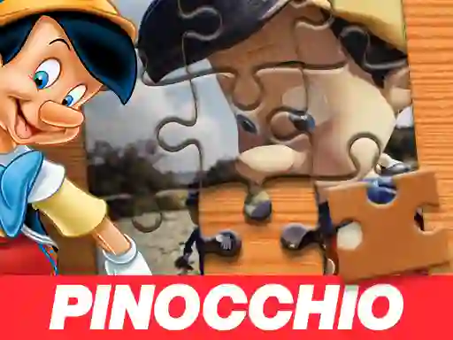 Spil Pinocchio Jigsaw Puzzle online