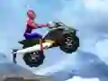 Spil Spiderman Snow Scooter online