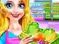 Spil Supermarket Girl Cleanup online