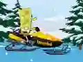 Spil Spongebob Snowmobile online