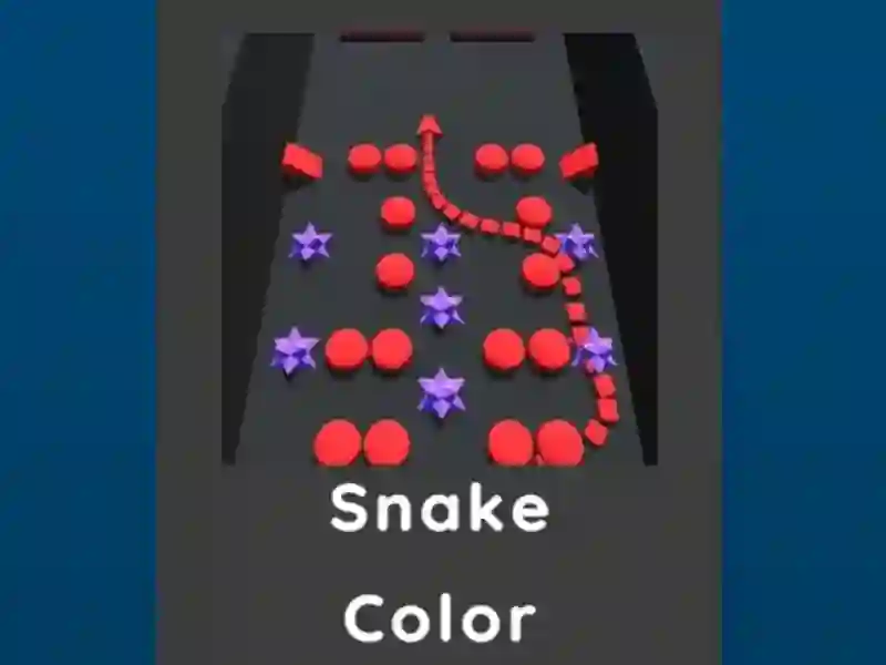 Spil Snake Color online