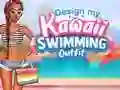 Spil Design My Kawaii Swimming Outfit online