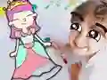Spil Coloring Book: Prince And Princess online