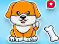 Spil Coloring Book: Cute Dog online