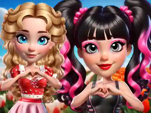 Spil Vibrant Hearts Glamour vs Punk online