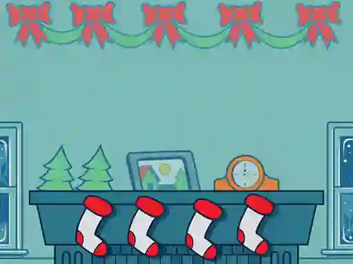 Spil Christmas Stockings Memory online