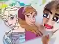 Spil Coloring Book: Frozen online