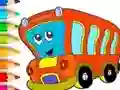 Spil Coloring Book: Bus online