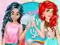 Spil Jasmine and Ariel Wardrobe Swap online