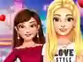 Spil BFFs High School First Date Look online