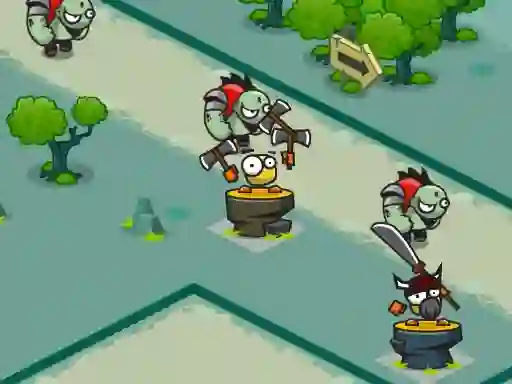 Spil King Bird Tower Defense online