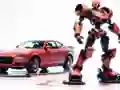 Spil Coloring Book: Robot And Car online