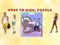 Spil Pose To Hide Puzzle online