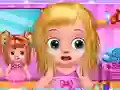 Spil Babysitter Kids Hair Salon online