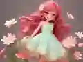 Spil Coloring Book: Flower Dress online