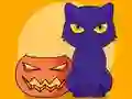 Spil Coloring Book: Halloween Cat online