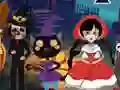 Spil Halloween Friends Party 04 online
