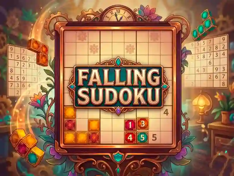 Spil Falling Sudoku online