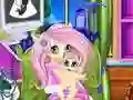 Spil Pony Fluttershy Baby Birth online