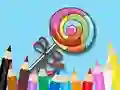 Spil Coloring Book: Lollipop online