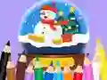 Spil Coloring Book: Christmas Crystal Ball online