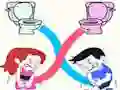 Spil Toilet Rush Race: Pee Master online