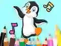 Spil Coloring Book: Dancing Penguin online