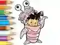 Spil Coloring Book: Monster Costume Girl online