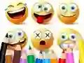 Spil Coloring Book: Funny Emoji online