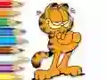 Spil Coloring Book: Garfield Hamburger online