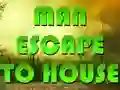 Spil Man Escape To House online