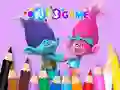 Spil Coloring Book: Cute Troll online