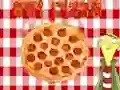 Spil Eet pizza online