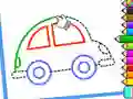 Spil Toddler Drawing: Cute Car online