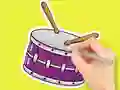 Spil Coloring Book: Star Drum online
