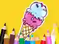 Spil Coloring Book: Cool Ice Cream online