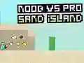 Spil Noob vs Pro Sand Island online