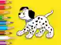 Spil Coloring Book: Cute Spotted Dog online