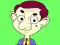 Spil Mr Bean Coloring Book online
