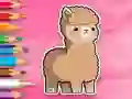 Spil Coloring Book: Cute Alpaca online