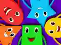 Spil Kids Quiz: Colorful Shaps online