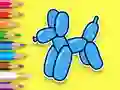 Spil Coloring Book: Balloon Puppy online